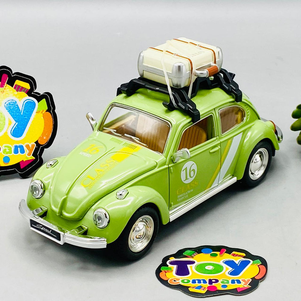 1Pc ABS Beetle Camping Model - Green