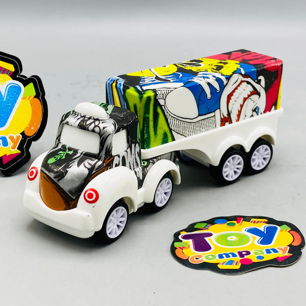 1Pc ABS Inertial City Motorcade Dinosaur Truck