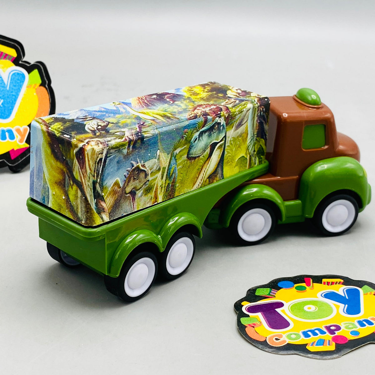1Pc ABS Inertial Drive Dinosaur Truck