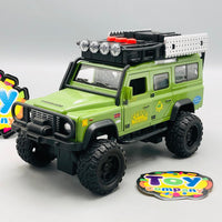 1Pc ABS Inertial Land Rover Defender Model With Light & Sound