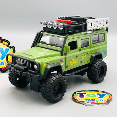1Pc ABS Inertial Land Rover Defender Model With Light & Sound