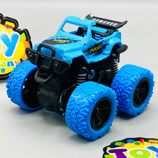 1Pc ABS Mini Inertial 4x4 Stunt Car