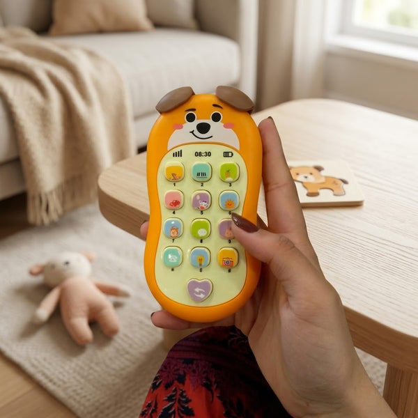 1Pc Baby Puppy Puzzle Mobile Phone