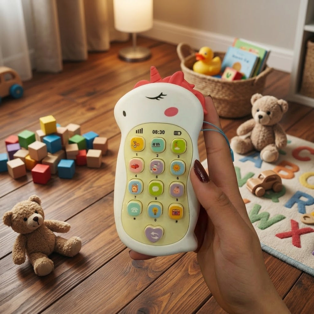 1Pc Baby Unicorn Puzzle Mobile Phone