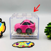 1Pc Diecast Mini Pink Car - Minor Fault