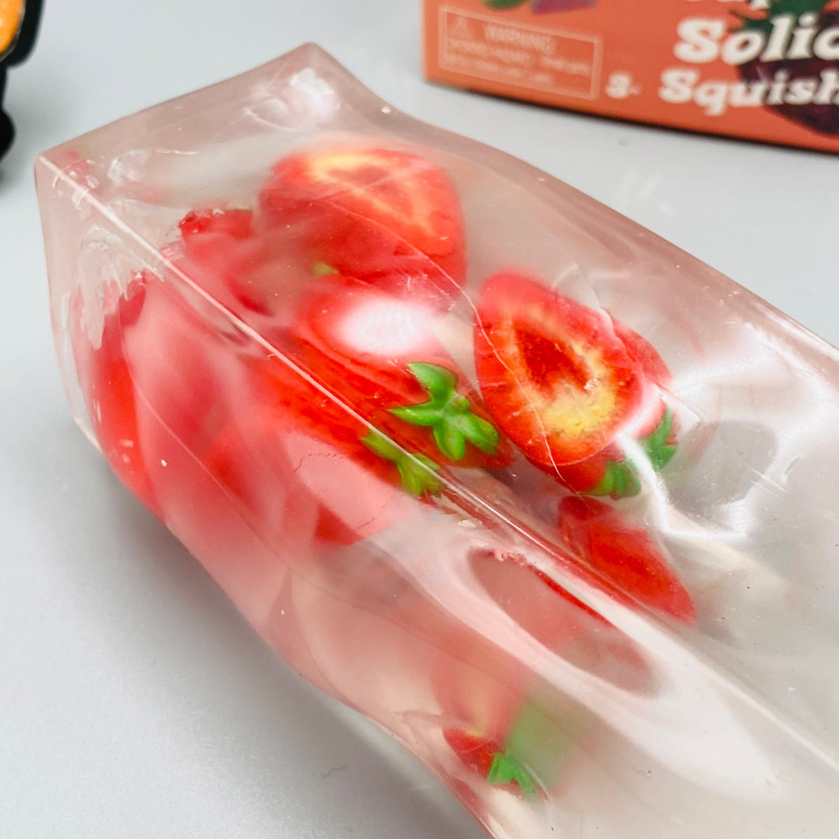 1Pc Squishy Fruit Ice Cube