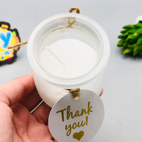 1Pc Home Aroma Scented Candle - White