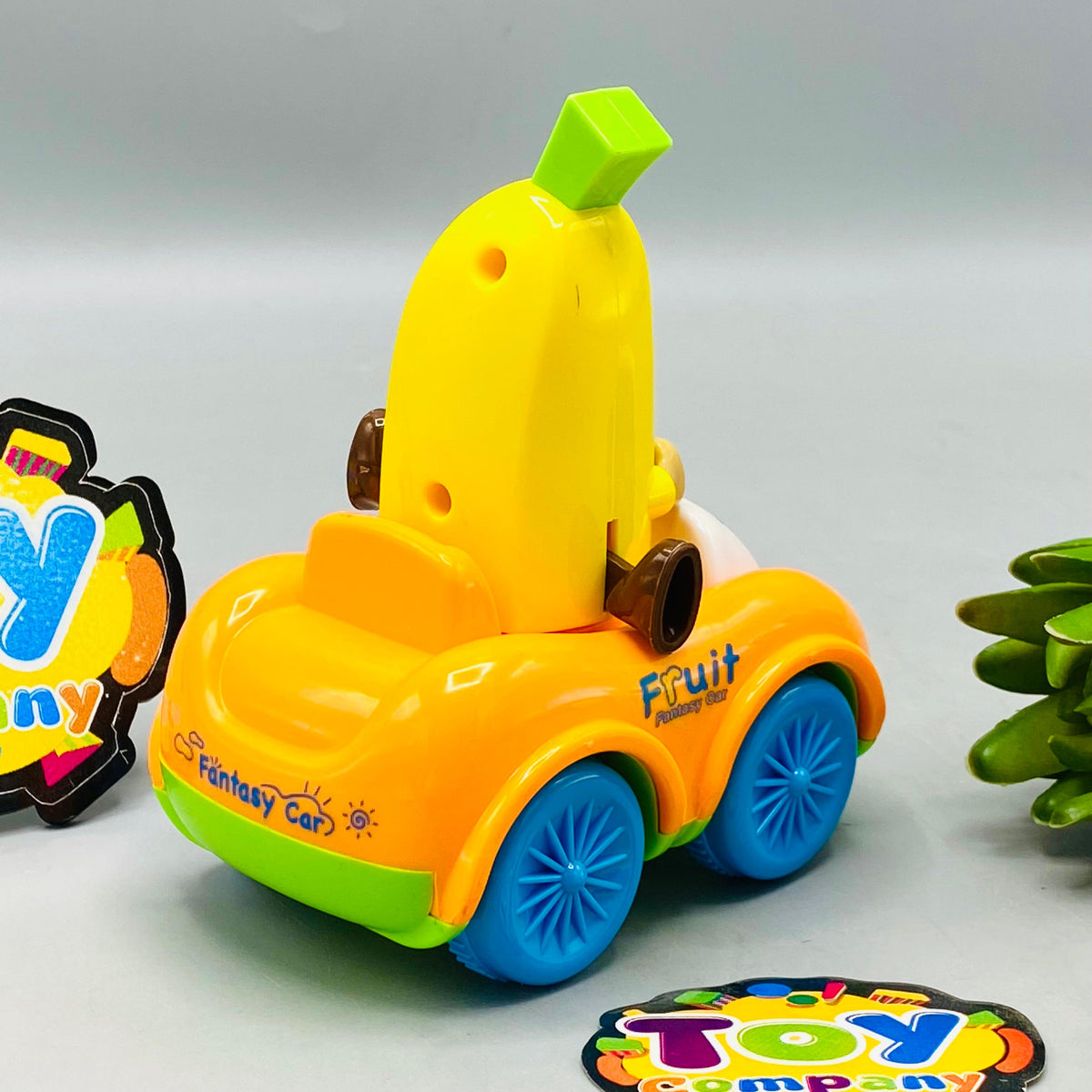 1Pc Inertial Banana Bumper Car