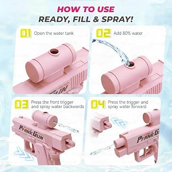 1Pc Manual Water Shooting Gun 