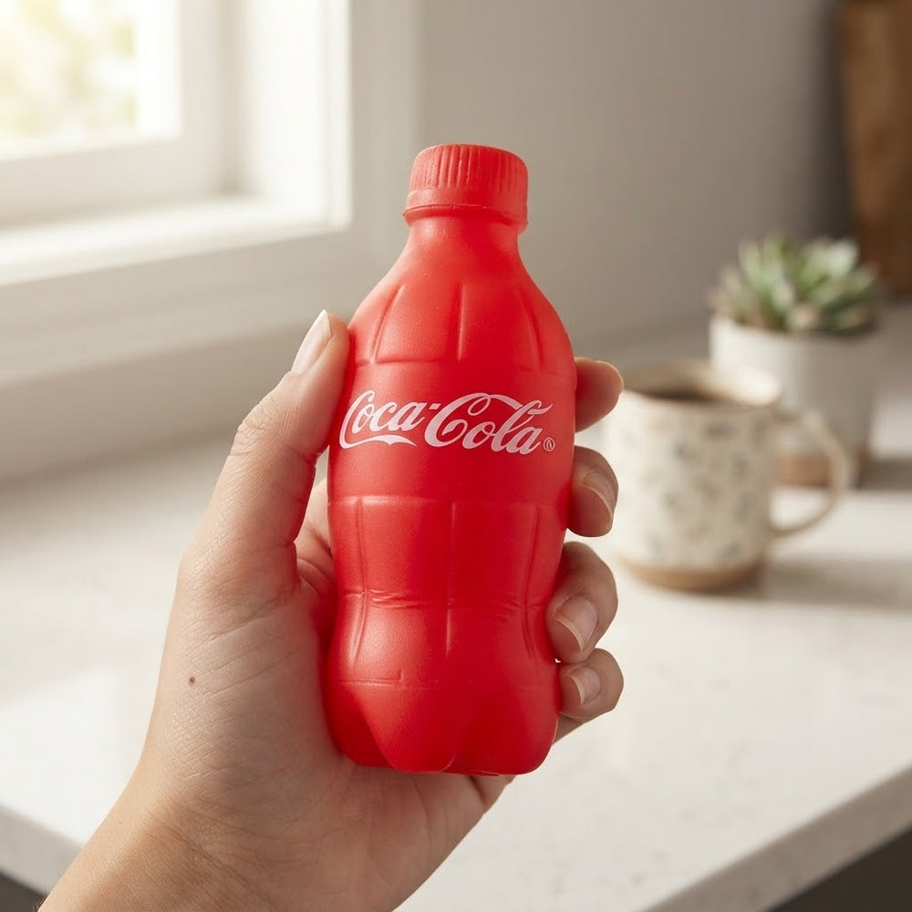 1Pc Mini Coca Cola Squishy Bottle