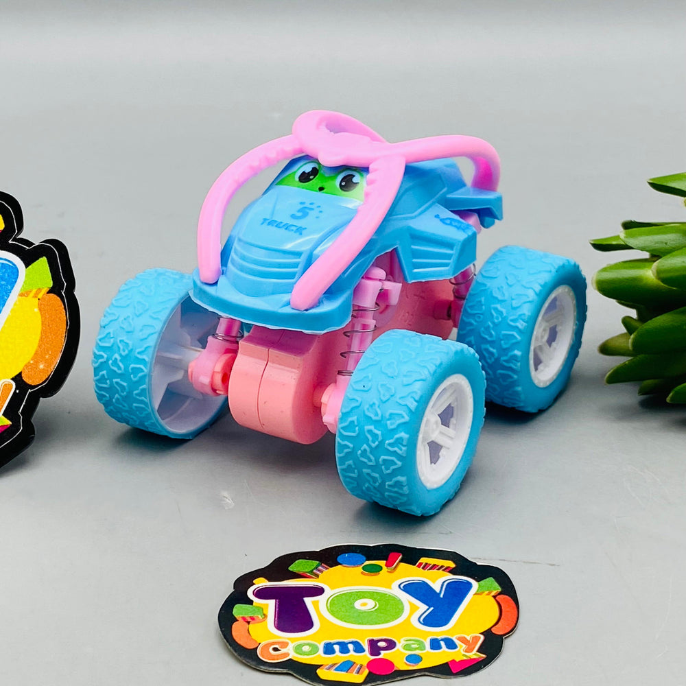 1Pc Mini Inertial Stunt Flipping Car 