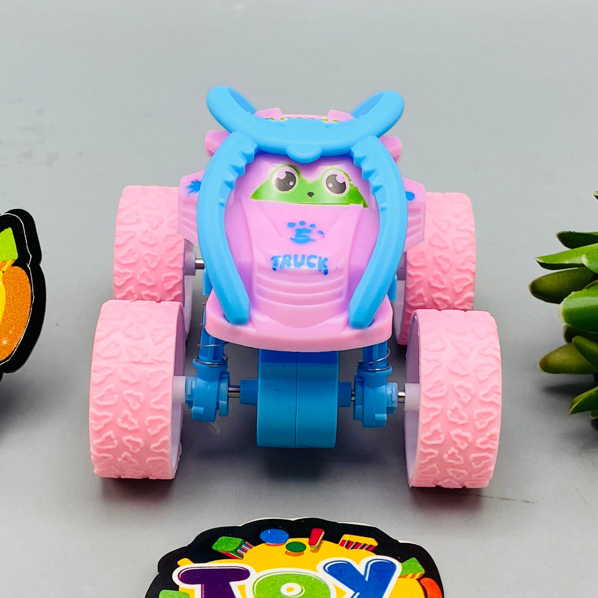 1Pc Mini Inertial Stunt Flipping Car 