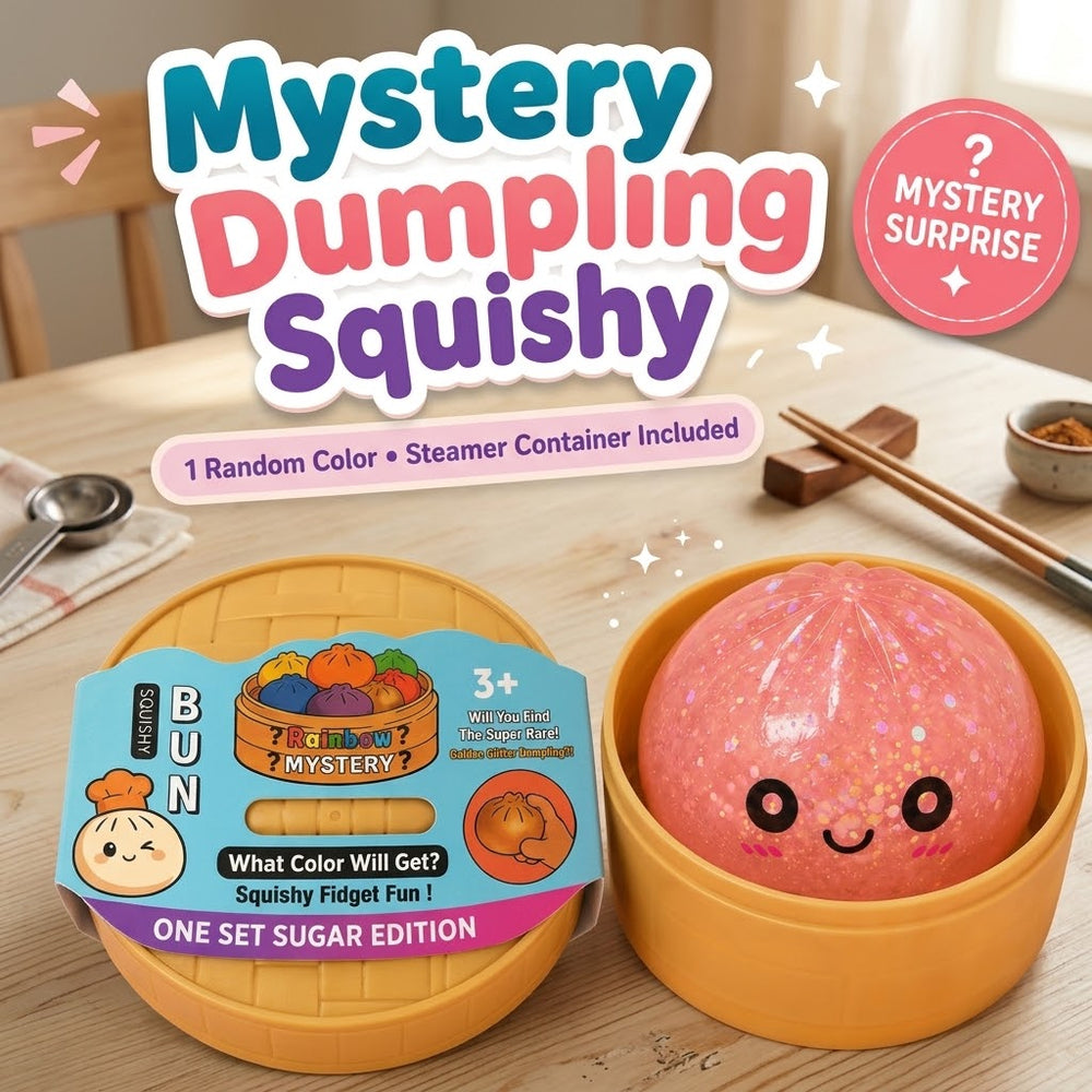 1Pc Mystery Squishy Dumpling Toy
