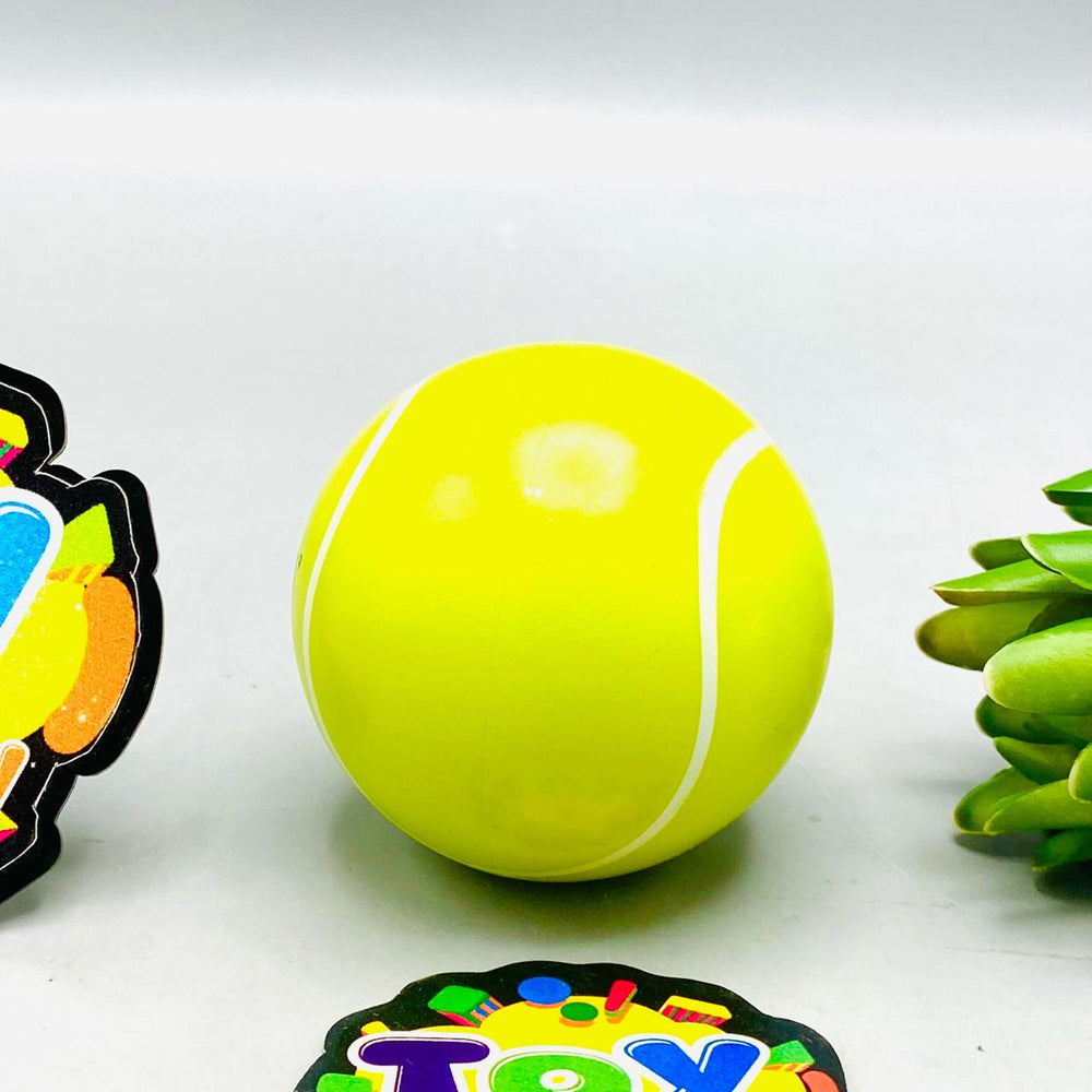 1Pc Premium Sports Bouncy Ball - Tennis Themed
