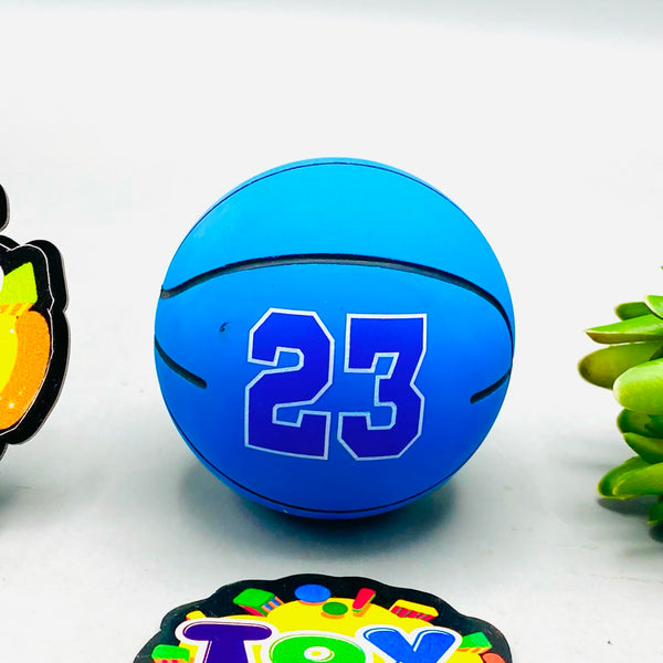 1Pc Premium Sports Bouncy Ball 23 Series - Blue