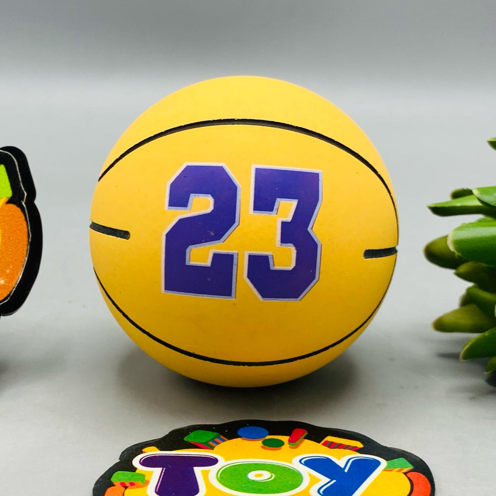 1Pc Premium Sports Bouncy Ball 23 Series - Yellow