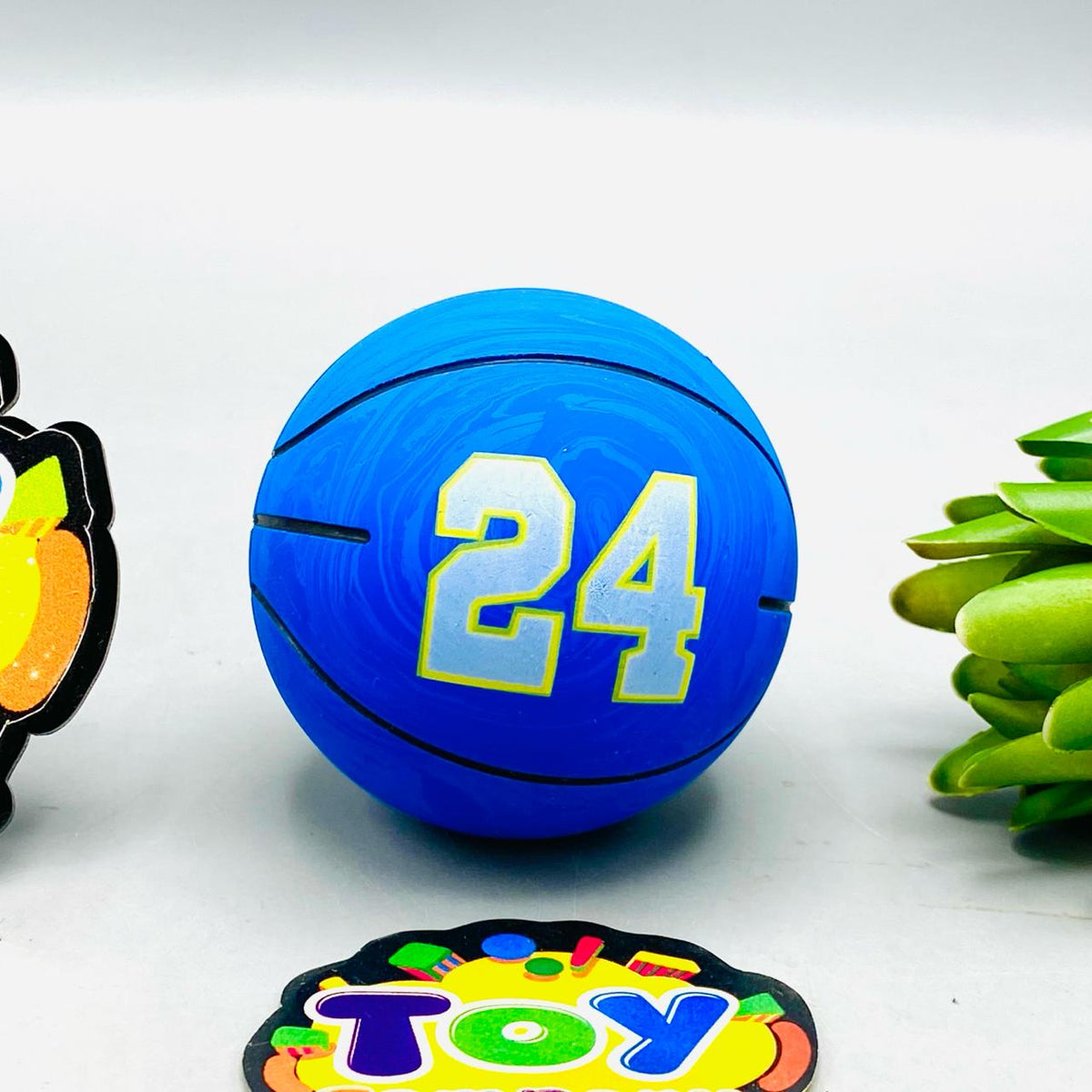 1Pc Premium Sports Bouncy Ball 24 Series - Blue