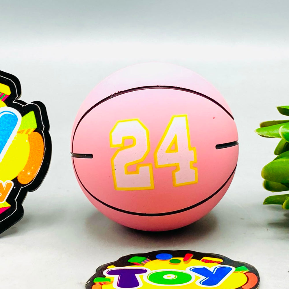1Pc Premium Sports Bouncy Ball 24 Series - Pink