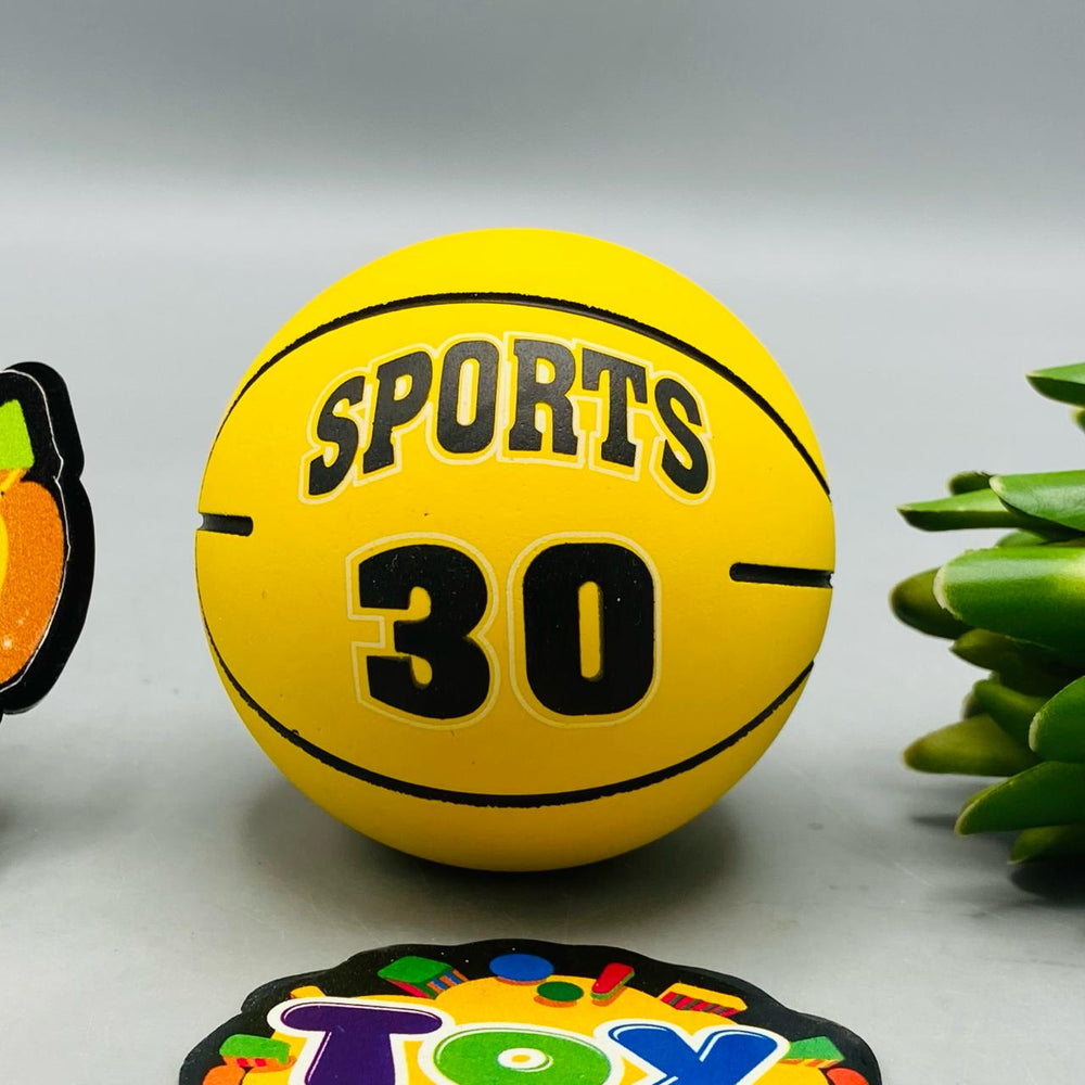 1Pc Premium Sports Bouncy Ball 30 Series - Yellow
