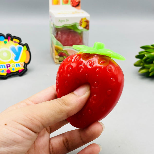 1Pc Strawberry Super Solid Fruit Squishy