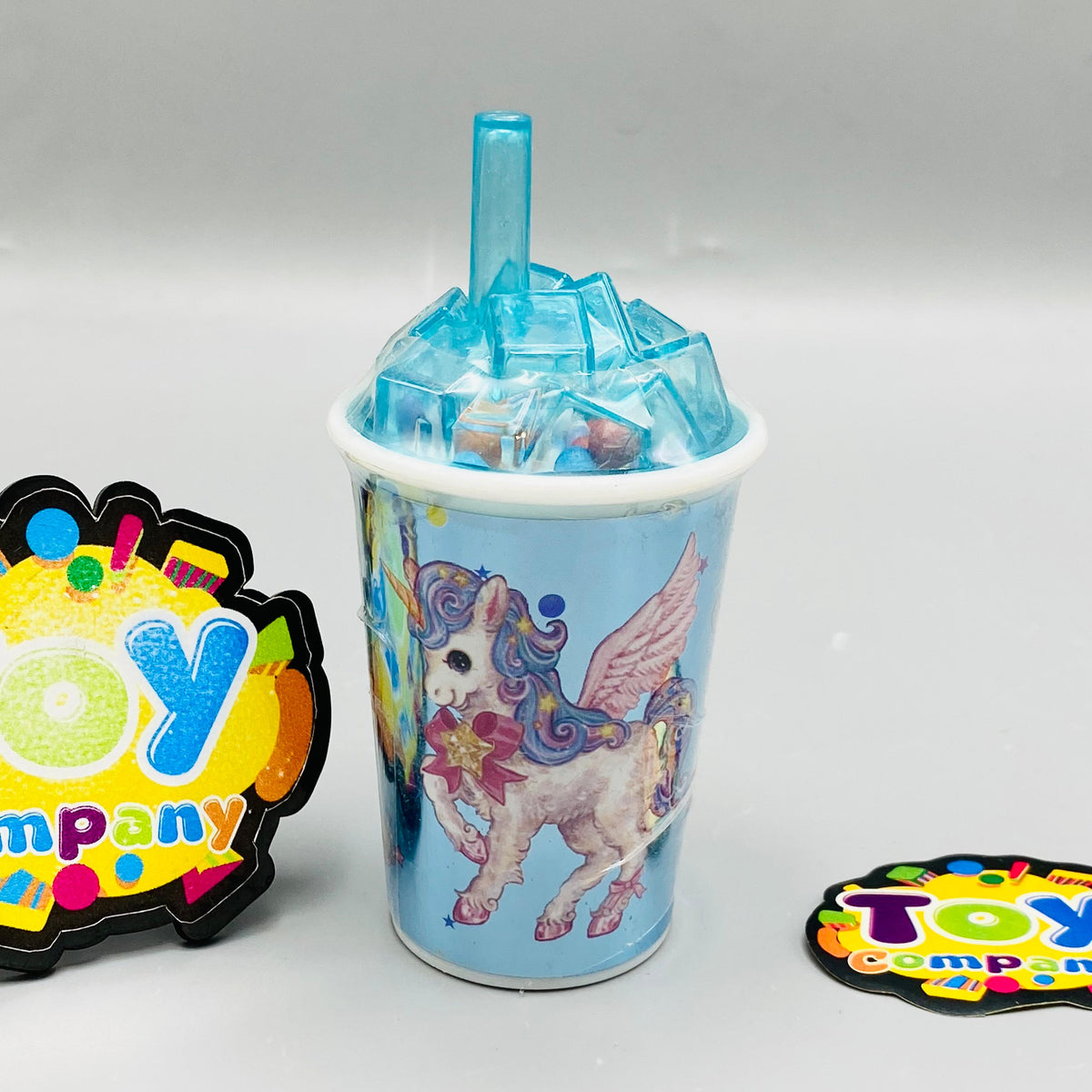 1Pc Unicorn Snowflake Slime Cup