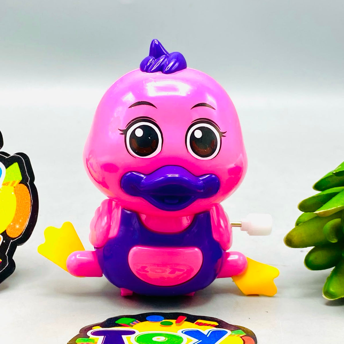 1Pc Wind-up Cute Duck Toy