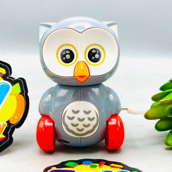 1Pc Wind-up Cute Owl Toy
