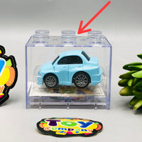 1Pc Diecast Mini Sky Blue Car - Minor Fault