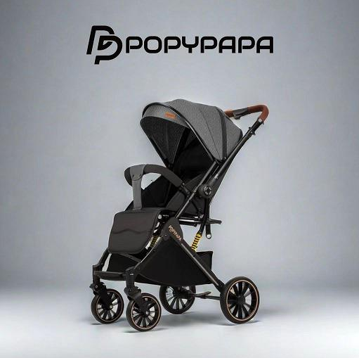 PopyPapa Foldable Baby Stroller With Reversible Handle
