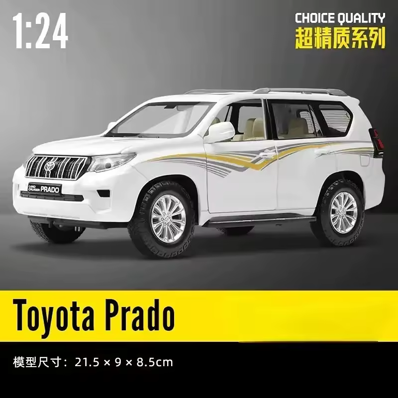 1:24 Diecast Toyota Land Cruiser Prado Official Licensed Model