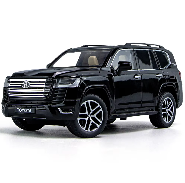 1:24 Diecast Toyota Land Cruiser SUV Model With Key