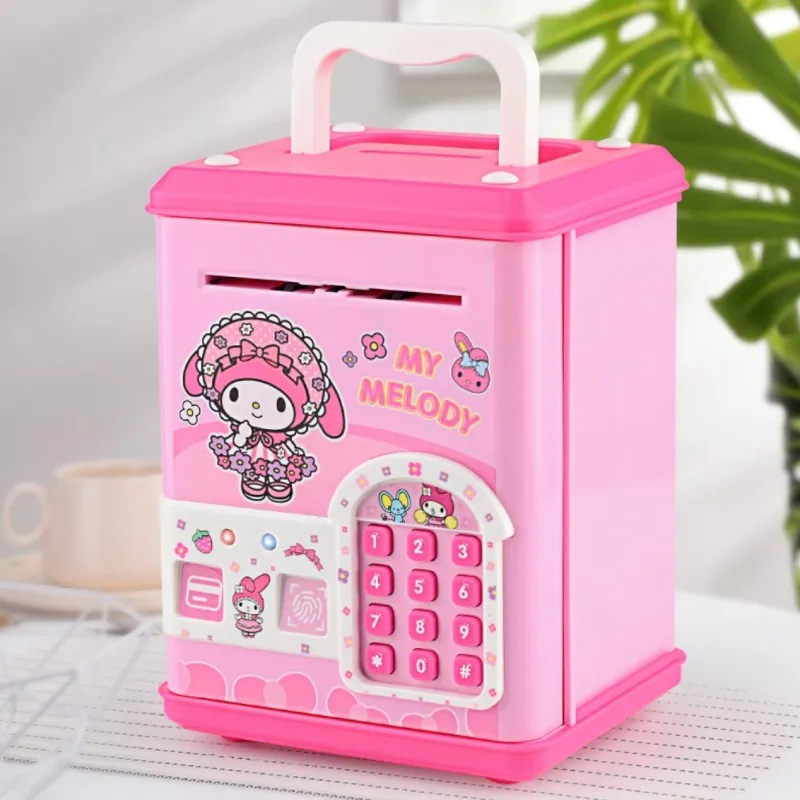 My Melody Fingerprint & Swipe Card Unlock Piggy Bank