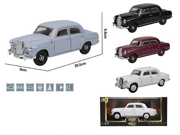 1:24 Diecast Mercedes W120 Model Car