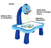 24 Pattern Frozen Projector Table