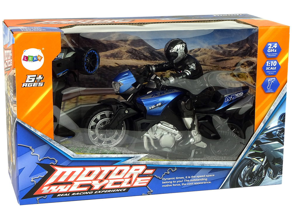 1:10 RC 2.4GHz Racing Motorcycle With Light