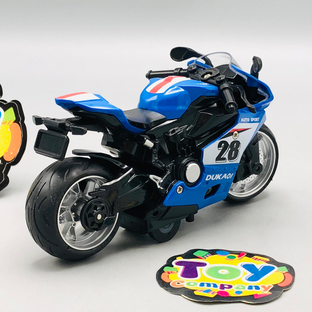 1:12 ABS Inertial Mini Model Bike - 1Pc