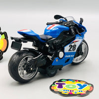 1:12 ABS Inertial Mini Model Bike - 1Pc