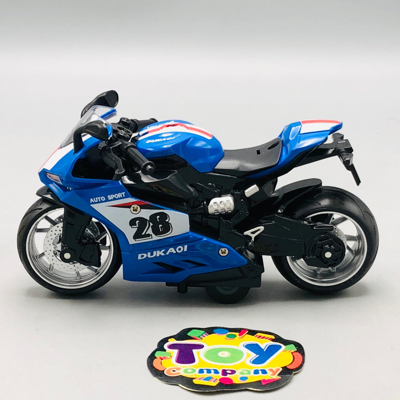 1:12 ABS Inertial Mini Model Bike - 1Pc