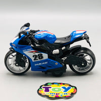 1:12 ABS Inertial Mini Model Bike - 1Pc