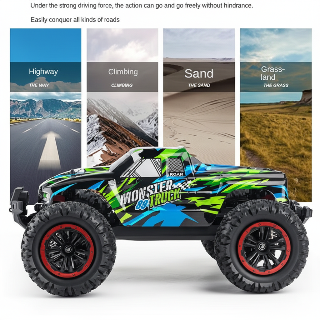 1:12 RC 4x4 Off-Road Monster Truck