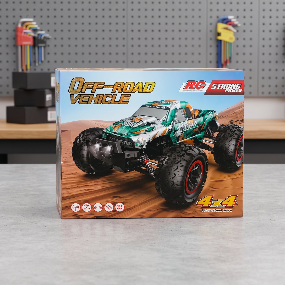 1:12 RC 4x4 Off-Road Monster Truck
