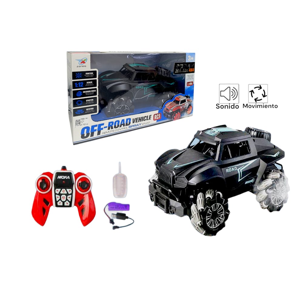 1:12 RC 2.4GHz Rock Crawler 4x4 Spray Truck