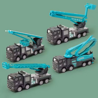 1Pc ABS Inertial City Maintenance Fleet Model - Assortment