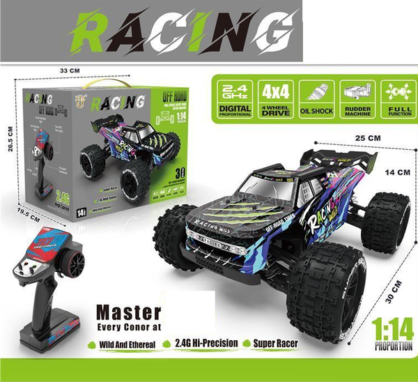 1:14 RC Racing Master Off-Road Bashers Truck