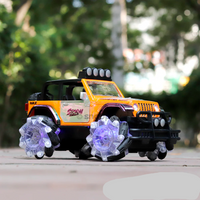 1:14 RC 2.4G Storm Stunt Jeep With Colorful Lights