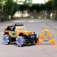 1:14 RC 2.4G Storm Stunt Jeep With Colorful Lights