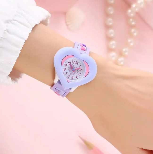Unique Themed Silicon Strap Watch For Girls - Assortment