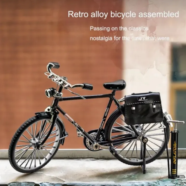 1:10 Diecast Classic Sohrab Bicycle With Accessories
