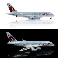 1:160 Diecast Qatar Airways A380 Plane Model