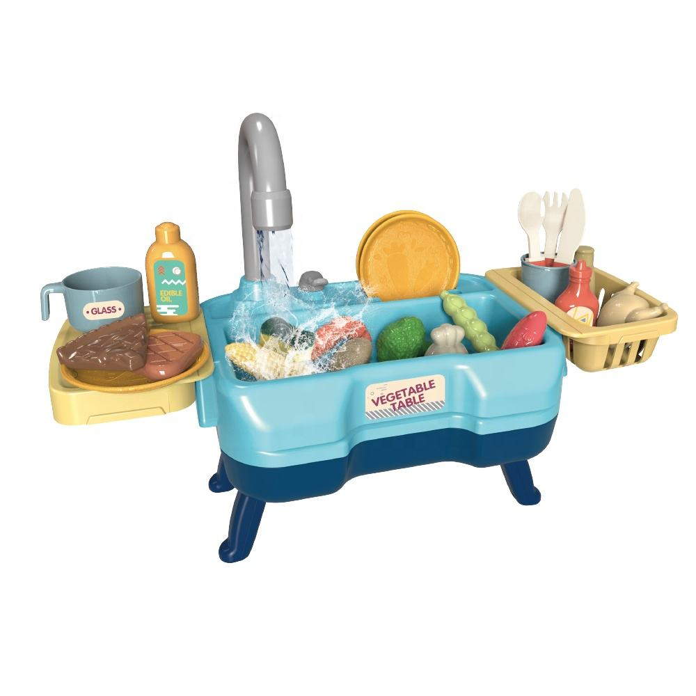 Kids Pretend Circulation Pumping Water Wash Basin
